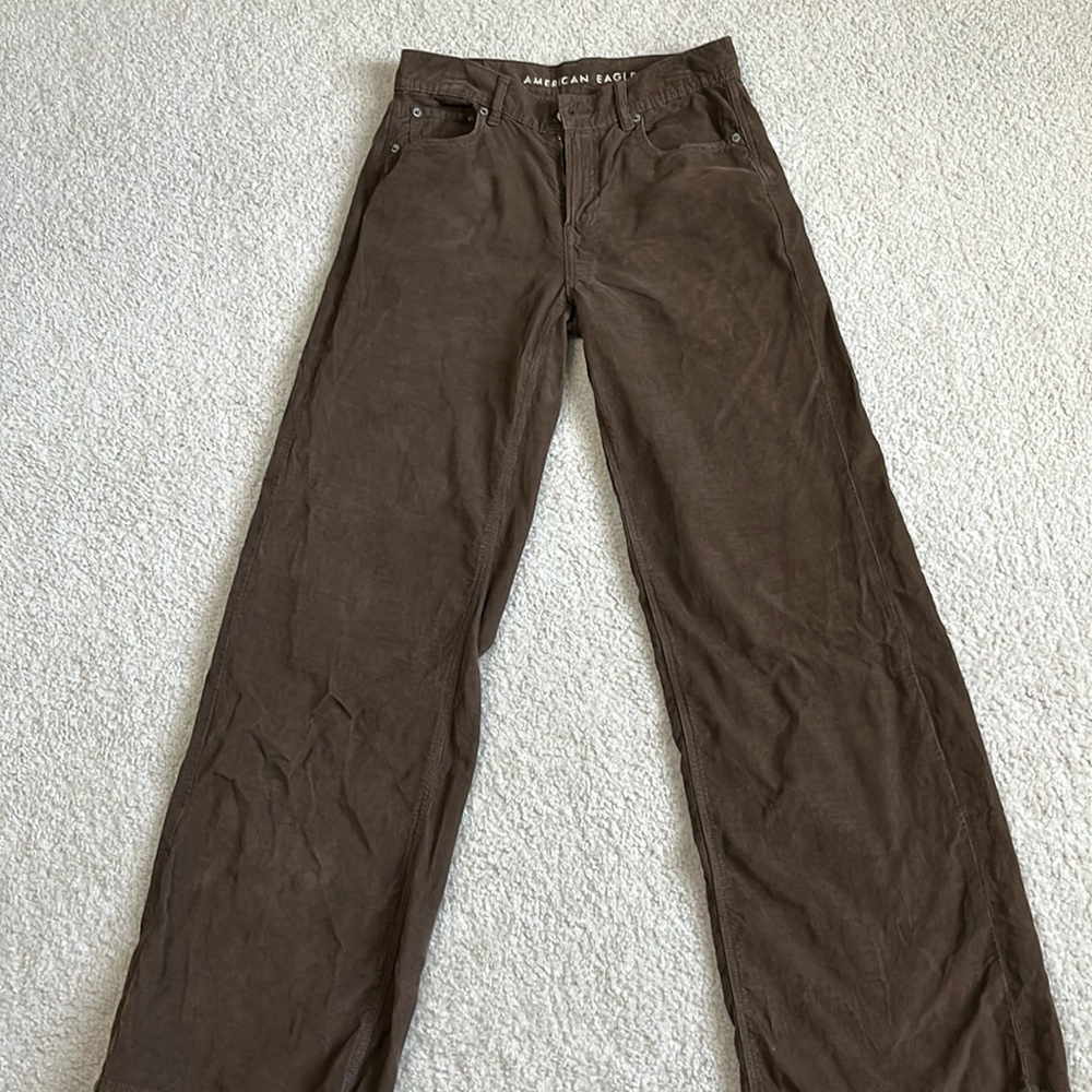 American Eagle low rise skater courdoroy 
Brown size 0